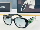 Chanel Fashion 3D Camellia Square Frame Sunglasses Versatile Glasses Size: 56-16-130