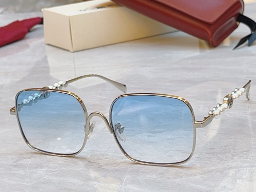 Gucci Fashion Square Frame Sunglasses Versatile Glasses Size: 56-18-147