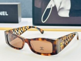 Chanel Fashion Square Frame Sunglasses Versatile Glasses Size: 54-17-135