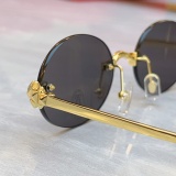 Cartier Fashion Sunglasses Versatile Glasses Size: 53-20-135