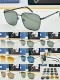 Gucci Fashion Retro Metal Frame Sunglasses Versatile Glasses Size: 60-17-145
