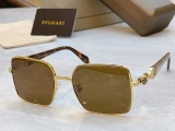 Bvlgari Fashion Square Frame Sunglasses Versatile Glasses Size: 56-18-145