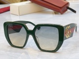 Gucci Fashion Large Frame Sunglasses Versatile Glasses Size: 54-18-145