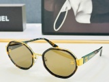 Chanel Fashion Personalized Sunglasses Versatile Glasses Size: 56-22-145