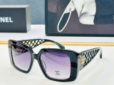 Chanel Fashion Square Frame Sunglasses Versatile Glasses Size: 55-17-135