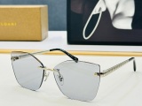 Bvlgari Fashion Frameless Sunglasses Versatile Glasses Size: 59-14-135