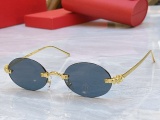 Cartier Fashion Sunglasses Versatile Glasses Size: 53-20-135