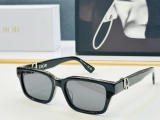 Dior Fashion Square Frame Sunglasses Versatile Glasses Size: 53-18-145