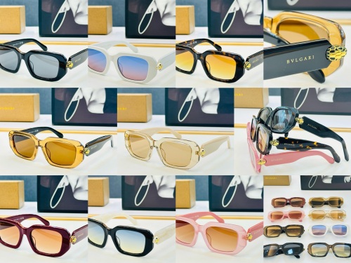 Bvlgari Fashion Square Frame Sunglasses Versatile Glasses Size: 53-20-140