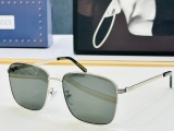 Gucci Fashion Retro Metal Frame Sunglasses Versatile Glasses Size: 60-17-145