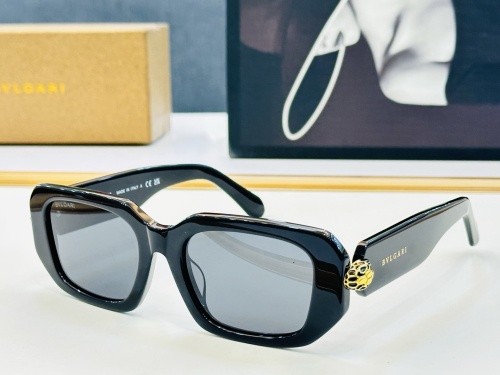 Bvlgari Fashion Square Frame Sunglasses Versatile Glasses Size: 53-20-140