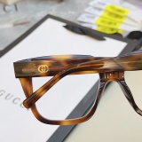 Gucci Fashion Square Frame Sunglasses Versatile Glasses Size: 54-18-140