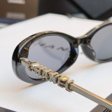 Chanel Fashion Letter Logo Sunglasses Versatile Glasses Size: 54-17-140