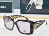 Chanel Fashion Square Frame Sunglasses Versatile Glasses Size: 55-17-135