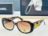 Chanel Fashion 3D Camellia Square Frame Sunglasses Versatile Glasses Size: 56-16-130