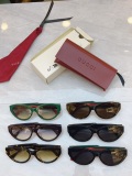 Gucci Fashion Retro Sunglasses Versatile Glasses Size: 52-17-145