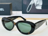 Chanel Fashion Retro Sunglasses Versatile Glasses Size: 55-18-145