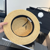 Chanel Women's Fashion Top Hat Versatile Sunshade Hat 57 CM