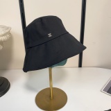 Chanel Fashion Embroidered Star Fishing Hat Versatile Sunshade Hat