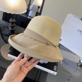 Chanel New Fashion Straw Hat Lantern Hat Versatile Sunshade Hat
