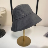 Chanel Fashion Embroidered Star Fishing Hat Versatile Sunshade Hat