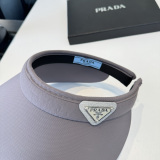 Prada New Classic Logo Empty Top Sunshade Hat Sunshade Headband