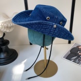 Chrome Hearts High Street Cowboy Hat Couple Versatile Sunshade Hat
