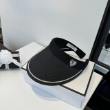 Chanel New Fashion Versatile Empty Top Sunshade Hat