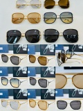 Gucci Fashion Retro Large Frame Sunglasses Versatile Glasses Size: 56-19-140