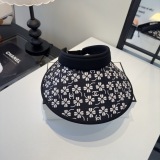 Chanel New Fashion Versatile Small Fresh Empty Top Sunshade Hat