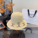 Chanel Classic CC Folding Straw Hat Versatile Sunshade Cap 57CM