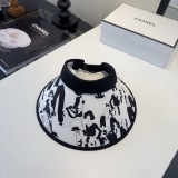 Chanel New Fashion Versatile Small Fresh Empty Top Sunshade Hat