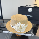 Chanel Women's Fashion Top Hat Versatile Sunshade Hat 57 CM