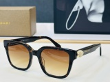 Bvlgari Fashion Retro Square Frame Sunglasses Versatile Glasses Size: 52-20-145