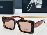 Prada Fashion Retro Large Frame Sunglasses Versatile Glasses Size: 52-22-140