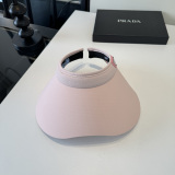 Prada New Classic Logo Empty Top Sunshade Hat Sunshade Headband