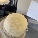 Chanel New Fashion Straw Hat Lantern Hat Versatile Sunshade Hat