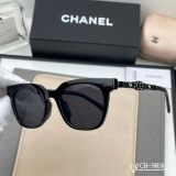 Chanel Fashion Retro Sunglasses Versatile Glasses Size: 63-17-140
