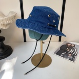 Chrome Hearts High Street Cowboy Hat Couple Versatile Sunshade Hat