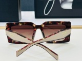 Prada Fashion Retro Large Frame Sunglasses Versatile Glasses Size: 52-22-140