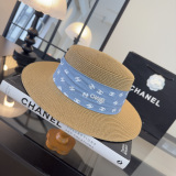 Chanel Fashion Logo Top Hat Versatile Sunshade Hat 57 CM