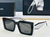 Prada Fashion Retro Large Frame Sunglasses Versatile Glasses Size: 52-22-140