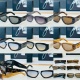 Prada Fashion Retro Square Frame Sunglasses Versatile Glasses Size: 52-19-145
