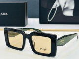 Prada Fashion Retro Large Frame Sunglasses Versatile Glasses Size: 52-22-140