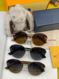 Louis Vuitton Fashion Retro Sunglasses Versatile Glasses