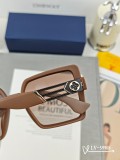 Louis Vuitton Fashion Retro Large Frame Sunglasses Versatile Glasses Size: 63-13-145