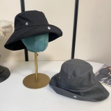 Chanel Fashion Embroidered Star Fishing Hat Versatile Sunshade Hat