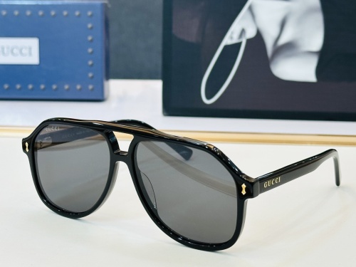 Gucci Fashion Retro Flying Sunglasses Versatile Glasses Size: 58-14-145