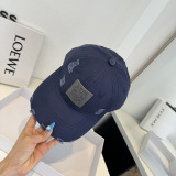 Loewe Classic Logo Distressed Baseball Hat Couple Casual Duck Tongue Hat