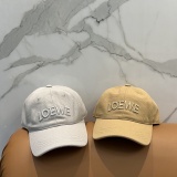 Loewe Classic Embroidered Logo Baseball Hat Couple Casual Duck Tongue Hat